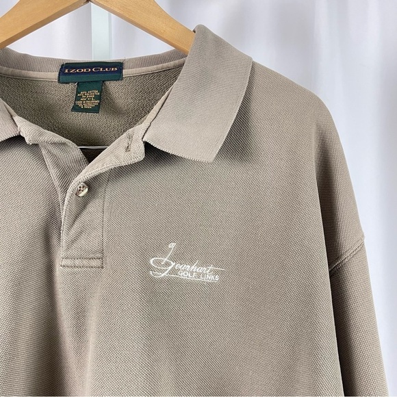 Izod Club Gearhart Golf Links Large Polo Pullover Sweatshirt Sweater - Picture 8 of 8